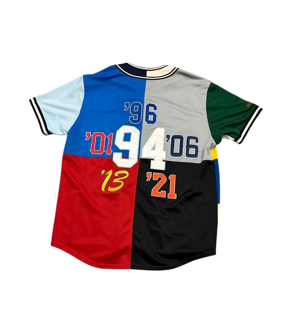 Supreme X Mitchell & Ness Patchwork Baseball Jers… - image 2